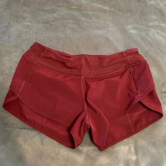 2/20 raspberry colored athletic shorts - Picture 1 of 6